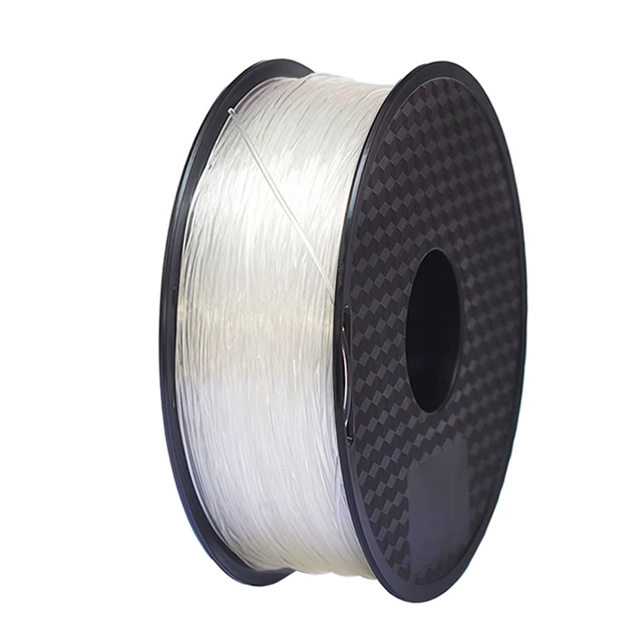 3D Maliang TPU Flexibles Filament für FDM-Drucker, 1,75 mm, 250 g, Transparent in Blau und Rot - Bild 1