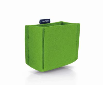 Magnetoplan magnetoTray ecoAware MEDIUM Stifteköcher aus Filz, grün, magnetisch, B/T/H: 13,0 x 10,0 x 6,0 cm - Bild 2