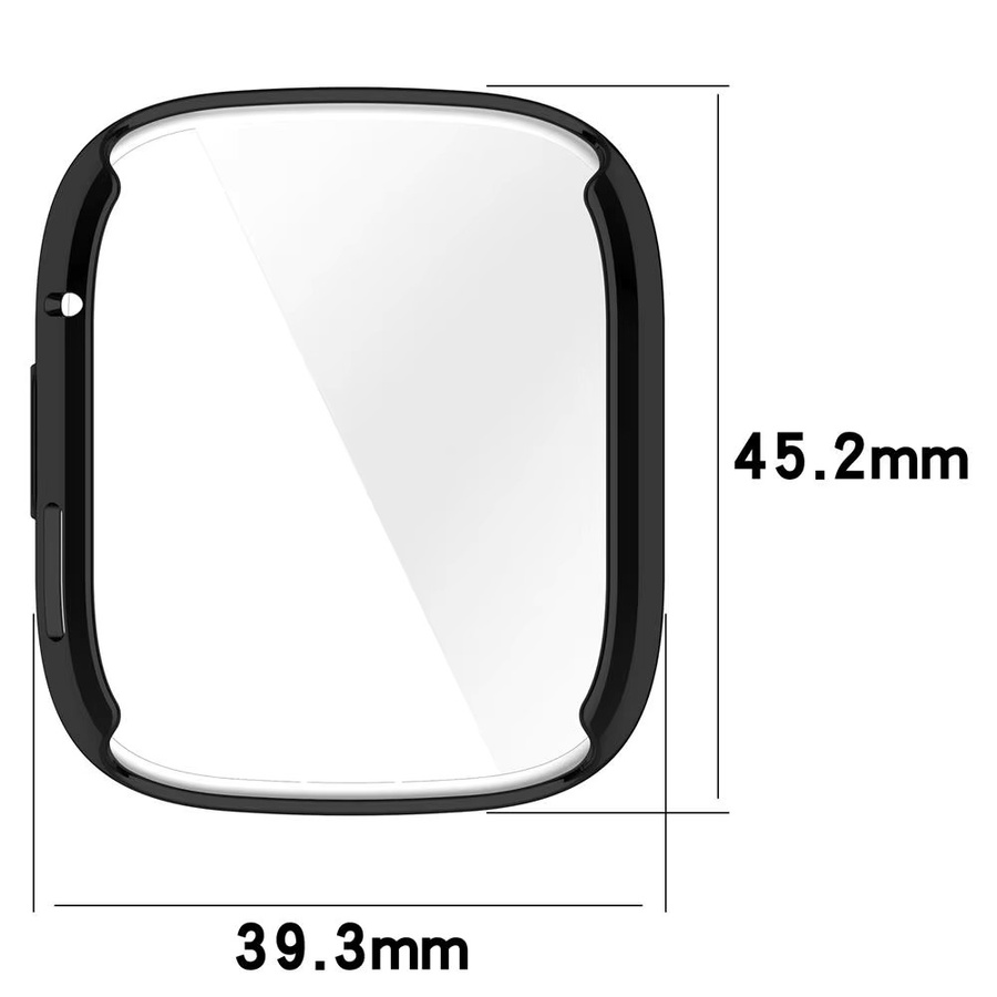 Xiaomi Redmi Watch 3 Active Hülle, Silikon, Schwarz, Transparent - Bild 4