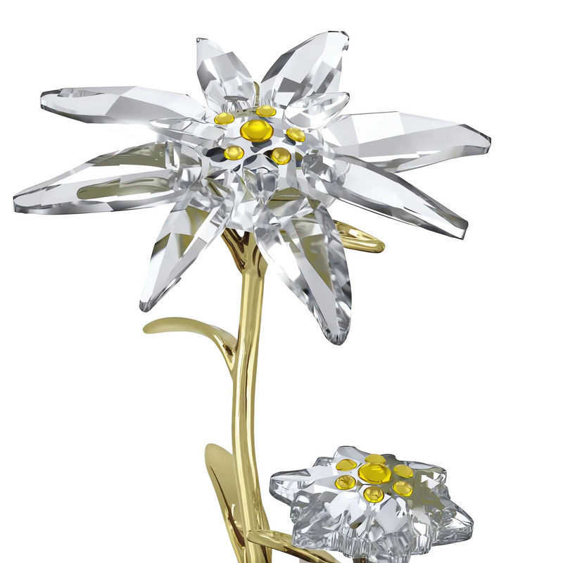 SWAROVSKI Glasglocke Dekoration in Silber und Gold aus Glas und Metall - Bild 1