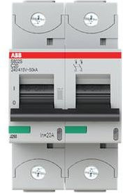 ABB S802S-C20 Leitungsschutzschalter 20A 400V Grau - Bild 1
