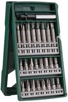 Bosch Promoline Bit-Set 25-teilig in Multicolour mit Schlitz, Kreuzschlitz Phillips, Kreuzschlitz Pozidriv und Innen-Sechskant - Bild 1