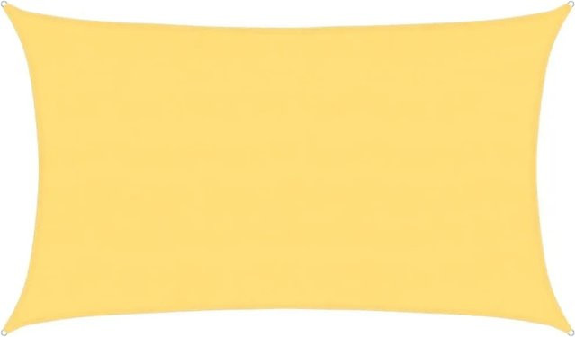 Furnicato Sonnensegel aus HDPE in Beige, Rechteckig, B x T: 8 x 5 m - Bild 1