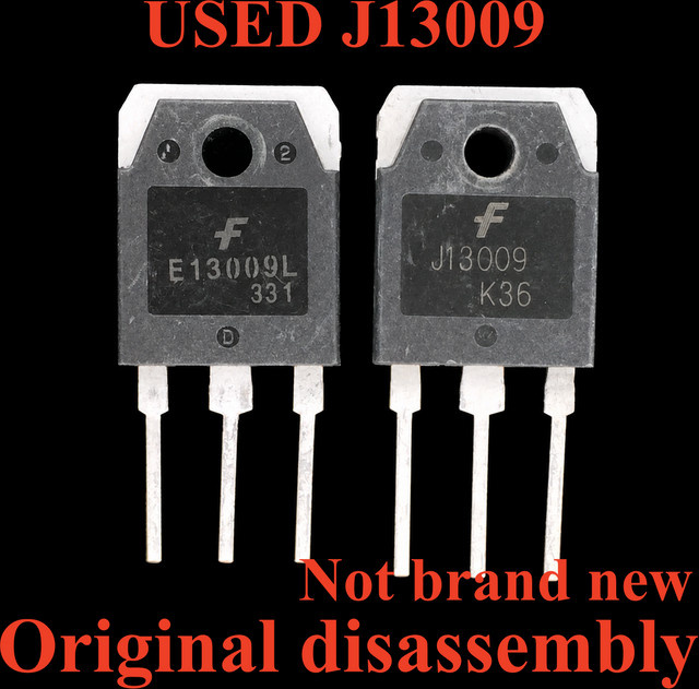 10-20 Stück Original Transistor 13009 J13009 MJE13009 TO-3P in Schwarz - Bild 1