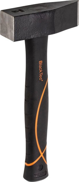 Picard Steinspalthammer BlackTec mit Fiberglasstiel, 1000g, Schwarz - Bild 1