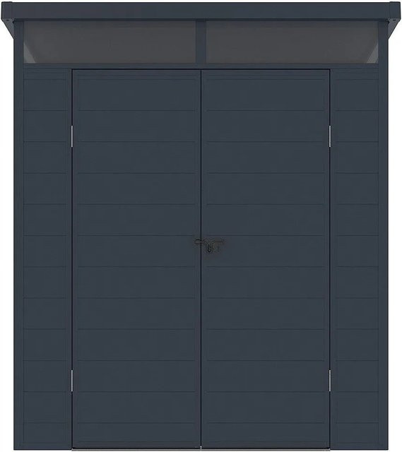 Vente-unique Schrebergartenhaus Minaro in Anthrazitgrau mit Höhe: 180 cm - Bild 1
