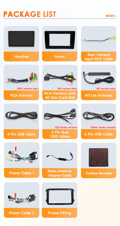 Hizpo Android 14 Autoradio mit 10,1 Zoll Display und GPS für VW Volkswagen Skoda Octavia Golf 6 Touran Passat B6 Polo Jetta in Schwarz - Bild 6