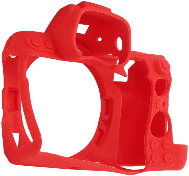 3CZY Kamera Silikonhülle in Rot für 5, 6II und 7II – Dünne, leichte und weiche Schutzhülle - Bild 1