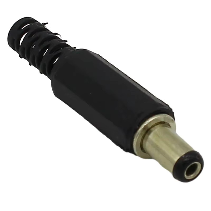 ELECAPITAL 10 Paar DC-Strom-Adapter Set mit Buchsen und Steckern in Schwarz, 5 x 2,1 mm - Bild 3