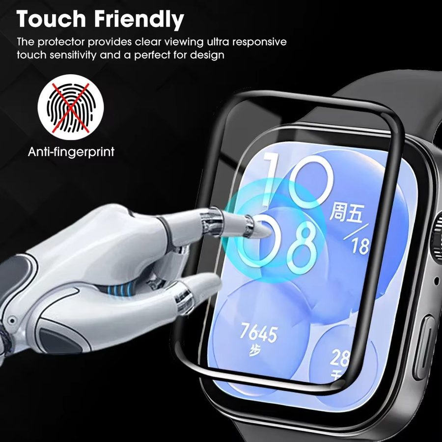 Huawei Displayschutzfolie, transparent, für Watch Fit 5 4 3 Pro - Bild 5
