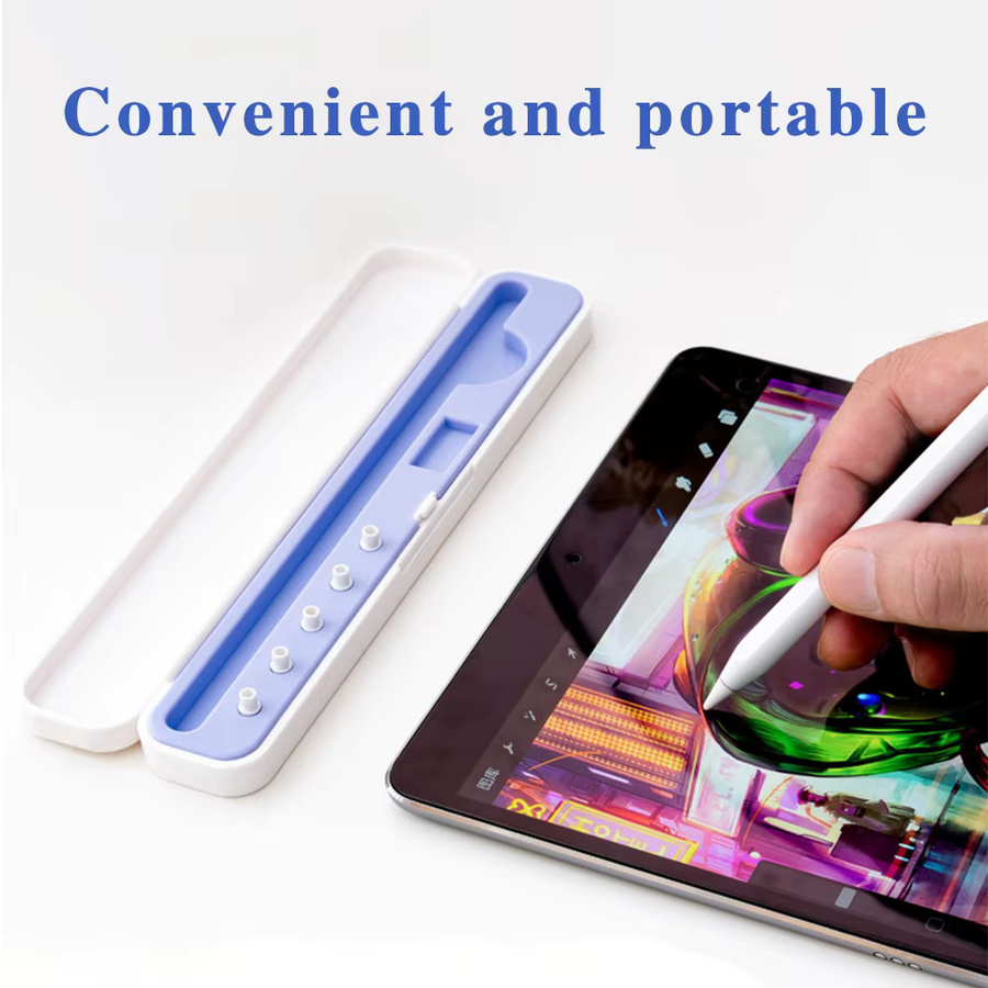 Apple iPad Federmäppchen und Fallschutzhülle für Apple Pencil 1. und 2. Generation, tragbare Aufbewahrungshülle für deine Reiseutensilien - Bild 3