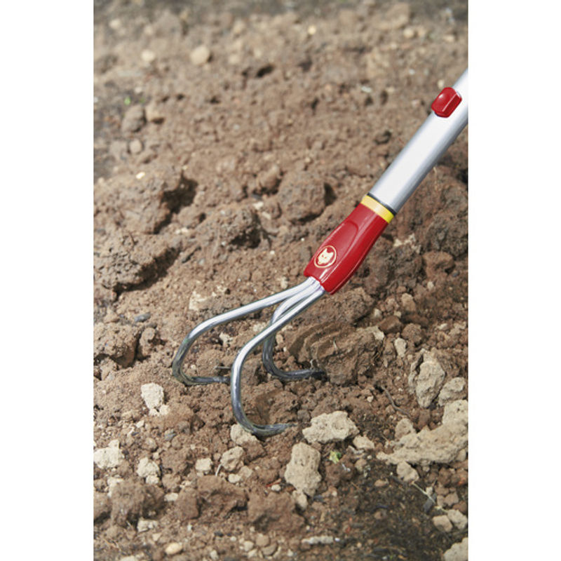 Wolf Garten Multi-Star Grubber BA-M aus Stahl in Rot mit 9 cm Arbeitsbreite - Bild 2