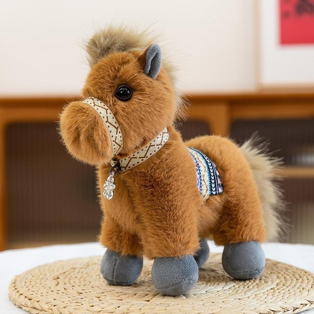 Fashnics Pony Plüschtier, braun, 23cm, ab 14 Jahren - Bild 1