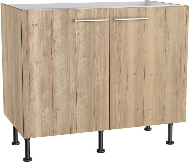 Optifit Küchen-Spülenunterschrank Erik290 in Wildeiche, B/T/H: 100 x 58,4 x 87 cm - Bild 1