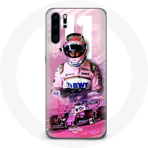 Samsung Galaxy P30 Pro Handyhülle Sergio Pérez Formel 1 Design in Pink - Bild 1