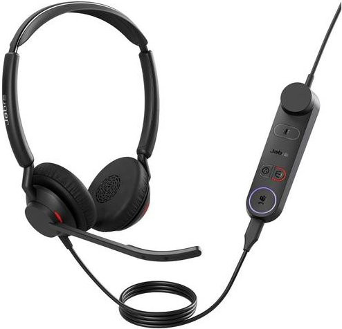 Jabra Engage 50 II On-Ear Headset kabelgebunden Stereo Schwarz mit USB-C Anschluss - Bild 1
