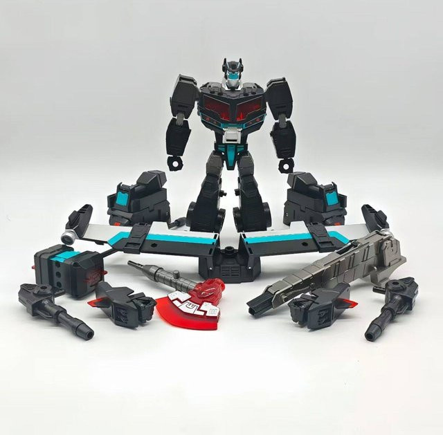 BAIWEI Transformation Toys Maintenance Team Leader Dark OP TW1036B, Anime Actionfigur, Modell - Bild 1