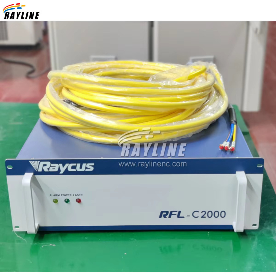 Raycus Faserlaserquelle 2000W mit BM111 Schneidkopf und 2000W Wasserkühler in Multicolour - Bild 1