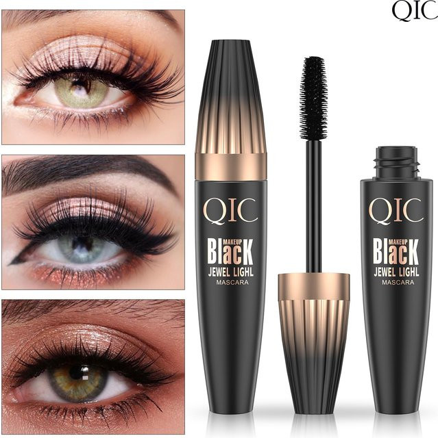 4D Fiber Mascara, Schwarz, Wasserfest - Bild 1