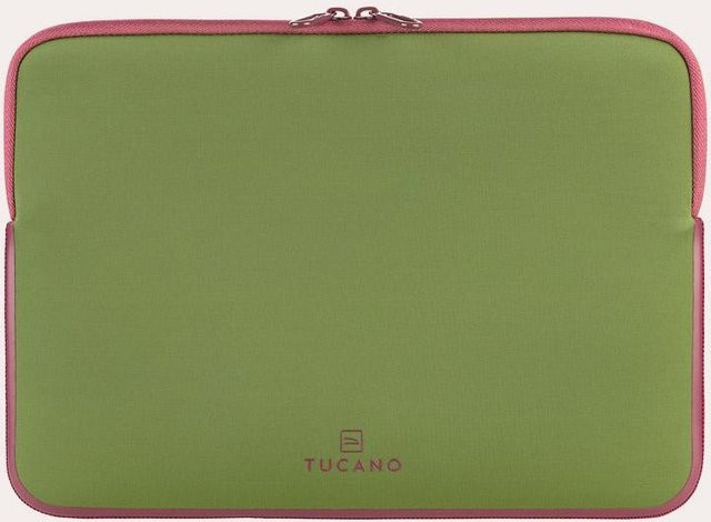 Tucano ELEMENTS 2 Sleeve Schutzhülle für MacBook Air 13'', MacBook Pro 13'' und 12'' Laptops in Grün/Lila - Bild 1