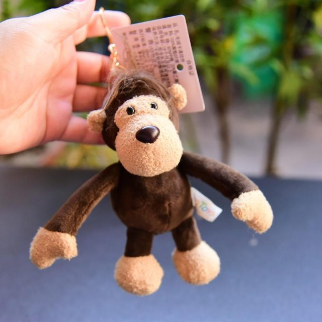 Linyi toy Stofftier Plüsch Schlüsselanhänger Tiere, ab 2 Jahren - Bild 1