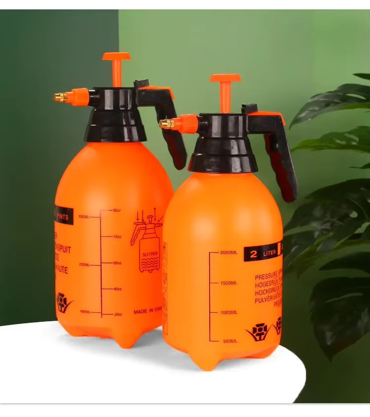 Handdruck Garten Sprayer mit Trigger-Luftpumpe in Orange zur Reinigung und Desinfektion - Bild 4