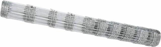 vidaXL Feldzaun aus verzinktem Stahl in Silber, B: 50 cm, H: 1,2 m - Bild 1