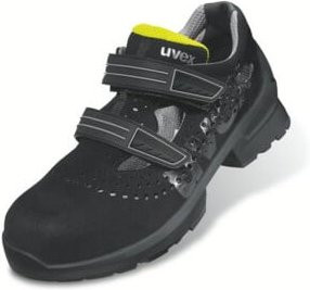 Uvex Sandalen S1 in Schwarz Gelb Grösse 44 - Bild 1