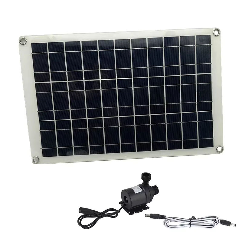 Bürstenloses Solar Wasserpumpe Kit mit 800L/H für Pool, Teich und Gartenbrunnen - Bild 4