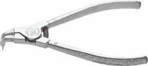 Hazet Sicherungsringzange 1846D-0 in Grau und Silber aus Stahl, Länge: 139 mm - Bild 1