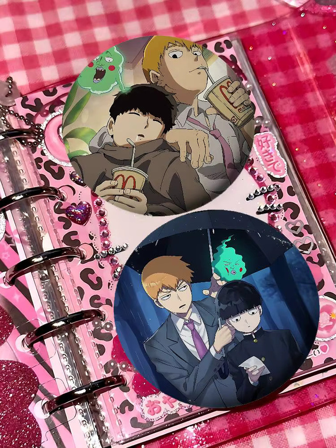 Kayou Anstecknadel, Blech, Bunt, M-Mob Psycho 100 - Bild 5