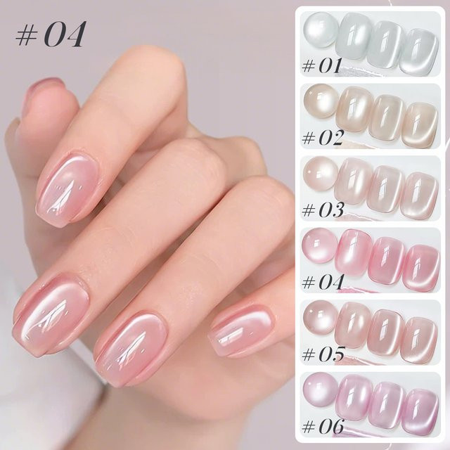 MIANEL Nagellack Gel, Eisklar, Glänzend, 10 ml - Bild 1