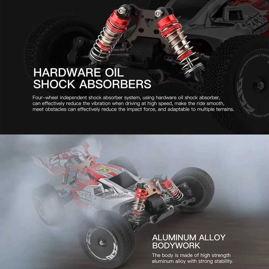 WLtoys 144001 RC Auto, 4WD Off-Road, 1:14, High Speed Racing - Bild 2