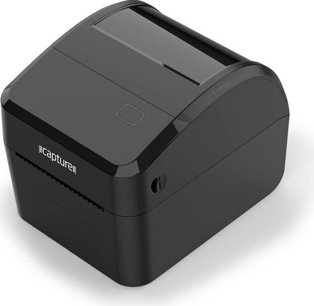 Capture CA-RP420 Direct Thermal Etikettendrucker mit 203 dpi, USB, Serial und Ethernet in Schwarz - Bild 1