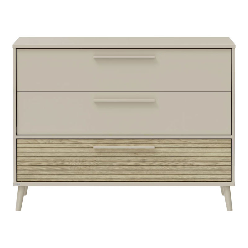 Paidi Wickelkommode Eefje breit in Beige mit Soft-Close-System im Skandi-Look, B/T/H: 124 x 57 x 93 cm - Bild 2