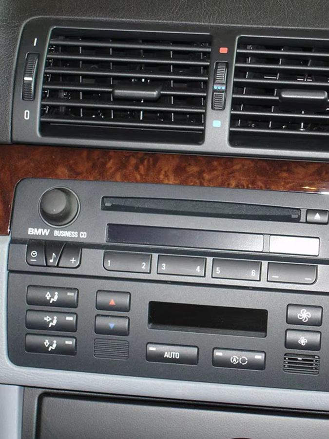 TNAI Audio Lautstärkeregler Drehknopf für BMW 3er 5er 7er X5 E39 E38 E53 E46 E65 E66 in Schwarz - Bild 4