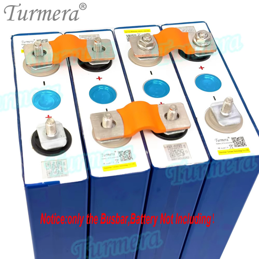 Turmera Flexible Kupfer Sammelschiene für LiFePO4 Batterien 12V 24V 48V, Lochabstand: 38 mm, Anschluss: 2 mm, 400A, Farbe: Gold - Bild 3