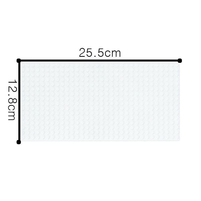 Yiran toy Doppelseitige Grundplatte Transparent 16x32 Zubehör - Bild 1