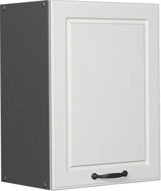 Vicco Hängeschrank R-Line Küchenschrank Landhaus Weiß Anthrazit B: 45 cm, H: 60 cm, T: 31 cm - Bild 1