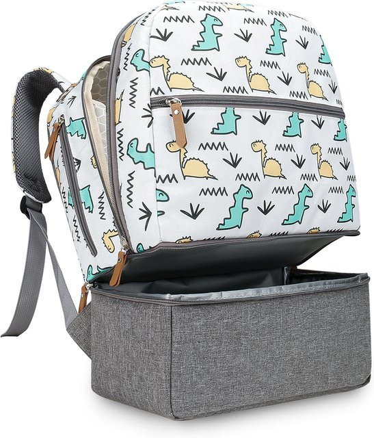 Multicolour Milchpumpen-Tasche mit Kühlfach und Doppelschicht-Design für unterwegs - Bild 1