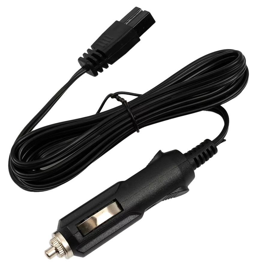 2Pin DC 12V Blei-Kabel-Stecker für Auto-Kühlschränke und Kühlboxen, Schwarz - Bild 3