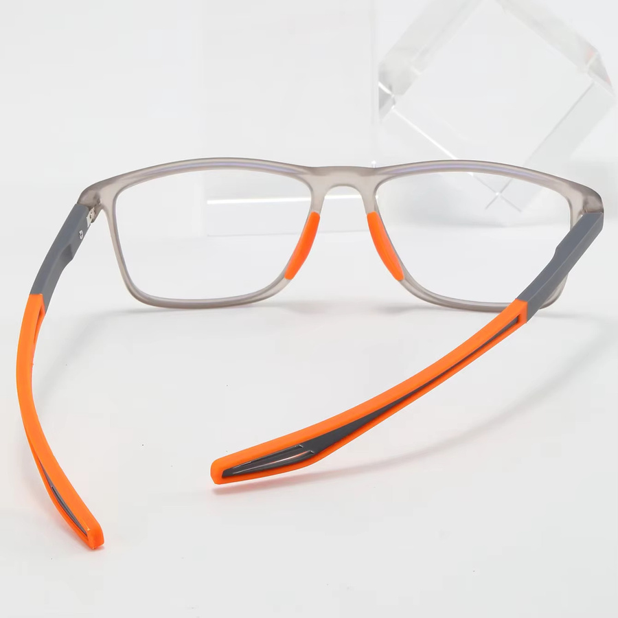 ERIKOLE Korrektionsbrille, Unisex, Vollrand, Rechteckig, TR90, Blaulichtfilter - Bild 2