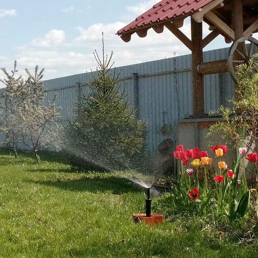 ATUOTIN Automatischer Pop-up Bodensprinkler 1/2 Zoll in Schwarz für Garten und Rasen - Bild 4