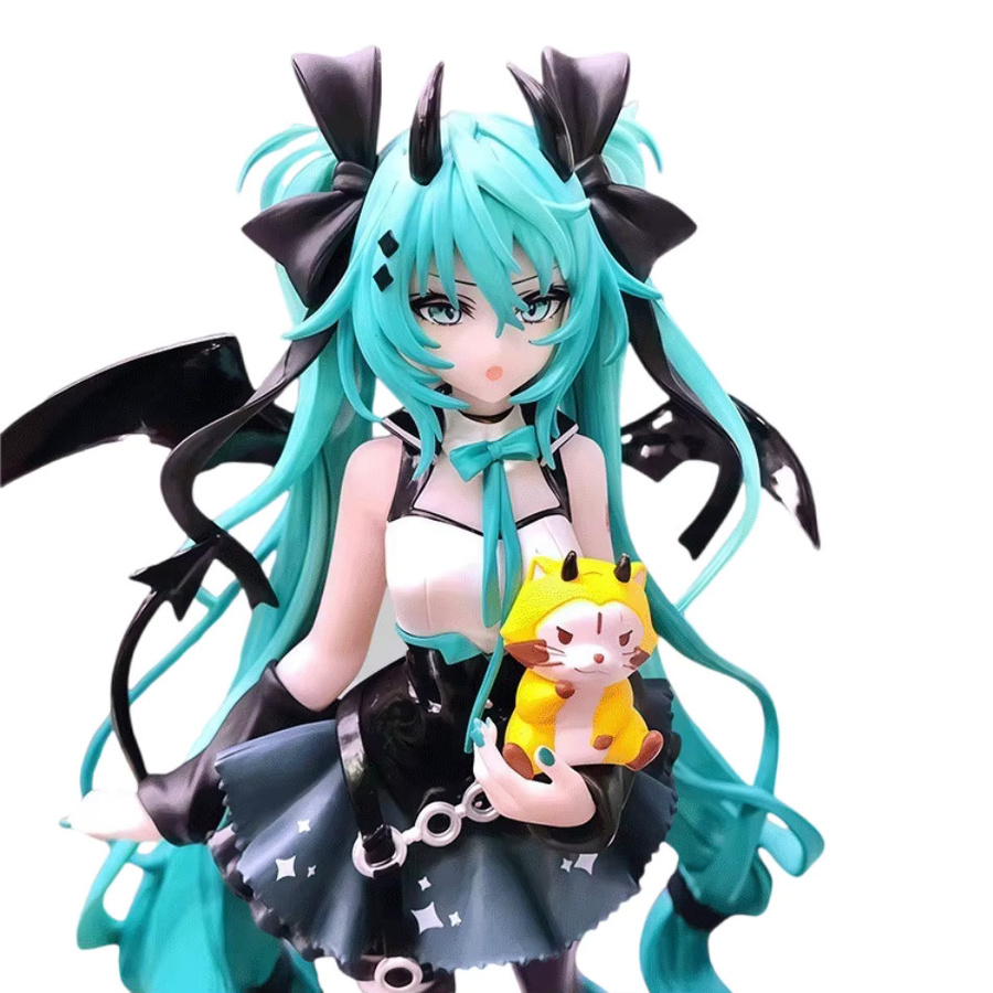 TAKARA TOMY Hatsune Miku Kleiner Teufel Waschbär, PVC Modell, Bunt / Mehrfarbig - Bild 4