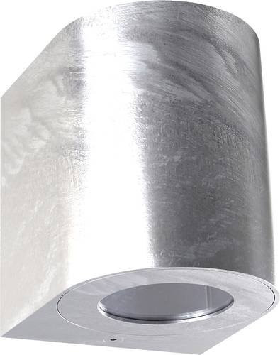 Nordlux Canto 2 LED-Außenwandleuchte in Silber mit Up-and-Down-Lichteffekt, 12W - Bild 1