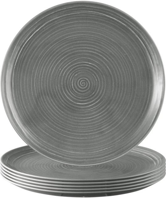 Seltmann Weiden Speiseteller Terra Perlgrau 6er Set Durchmesser: 27,5 cm - Bild 1