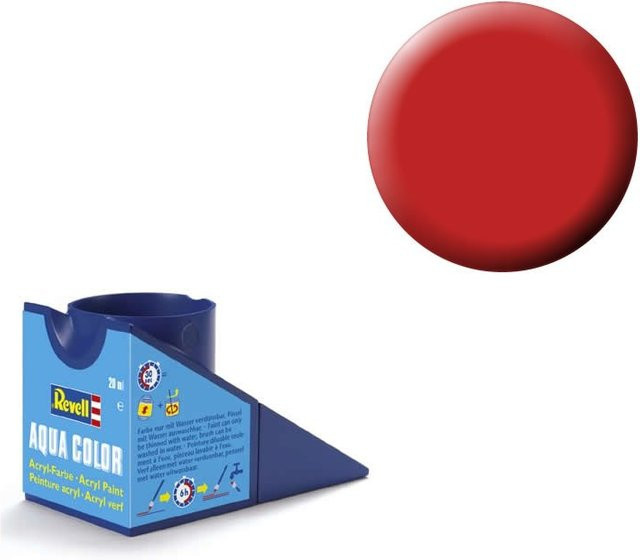 Revell Aqua-Farbe Feuer-Rot, seidenmatt, 18ml - Bild 2