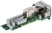 Supermicro Netzwerkadapter AOC-CTG-i2S mit 10Gb Ethernet/FCoE SFP+ x 2 und USB 2.0 x 2, PCI Express 2.0 x8 Low Profile - Bild 1