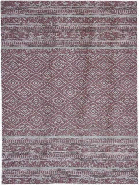MeGusta Flachflor Teppich Luisa Vintage Pink aus Polyester, B: 160 cm, T: 230 cm - Bild 1
