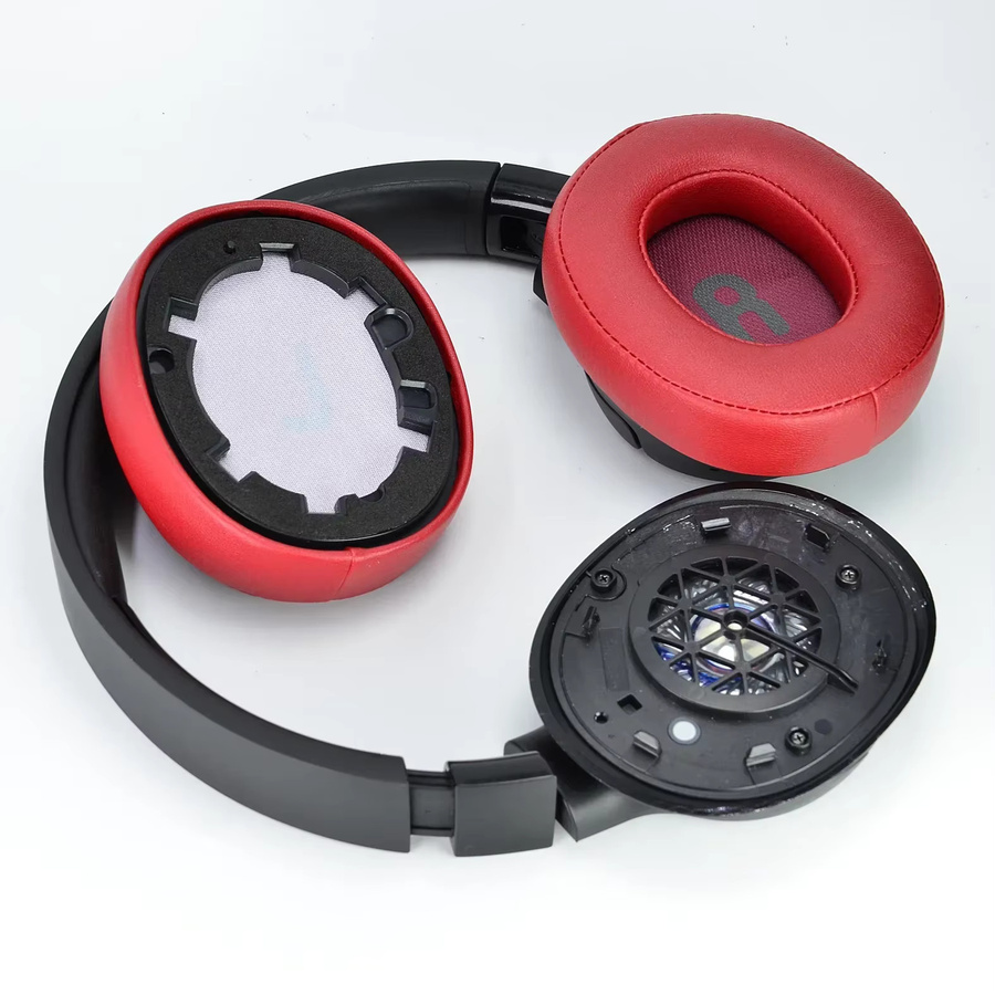 Ersatz-Ohrpolster und Stirnband aus Eisgel-Leder für JBL Tune 700BT, 710BT, 720BT, 750BT, 750BTNC, 760NC und 770NC Bluetooth Kopfhörer in Gelb-Gold - Bild 4